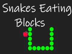 Logħba Snakes Eating Blocks onlajn