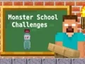 Logħba Monster School Challenges onlajn