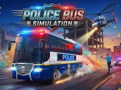 Logħba Police Bus Simulation onlajn