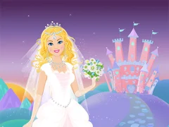 Logħba Princess Wedding Dress Up Game onlajn