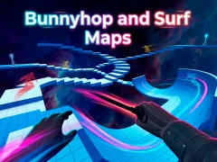 Logħba Bunnyhop and Surf Maps onlajn