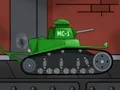 Logħba Tanks 2D: Tank Wars onlajn