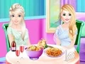 Logħba Sisters Delicious Lunch onlajn