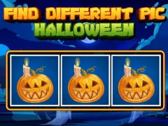 Logħba Find Different Pic Halloween onlajn
