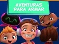 Logħba Mini Beat Power Rockers: Building Adventures onlajn