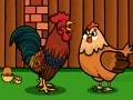 Logħba Rescue The rooster Family onlajn