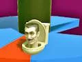 Logħba Skibidi Toilet Helix 3D onlajn