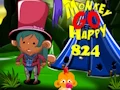 Logħba Monkey Go Happy Stage 824 onlajn