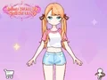 Logħba Anime Dress Up Doll Dress Up onlajn