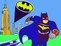 Logħba Batman Cartoon Coloring onlajn
