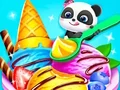 Logħba Baby Panda Ice Cream Truck onlajn