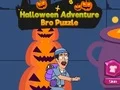 Logħba Halloween Adventure Bro Puzzle onlajn
