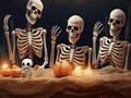 Logħba Halloween Skeleton Colony Escape onlajn