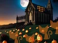 Logħba Queen Escape from Pumpkin Land onlajn