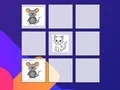 Logħba Tic-tac-toe Mouse Vs Cat onlajn