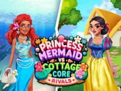 Logħba Princess Cottage Core vs Mermaid Core Rivals onlajn