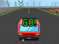 Logħba Car Driving Test onlajn