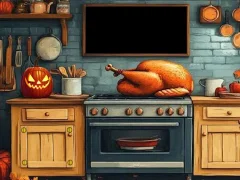 Logħba Thanksgiving Cage Break onlajn