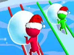 Logħba Snow Race: Christmas Runner onlajn