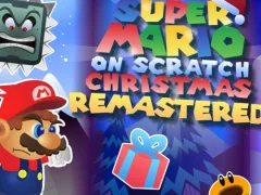 Logħba Super Mario on Scratch Christmas Remastered onlajn