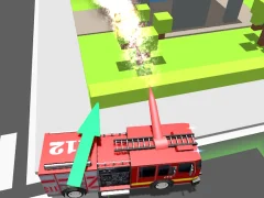 Logħba Fire Truck Rescue Driving onlajn