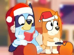 Logħba Jigsaw Puzzle: Bluey Christmas Party onlajn