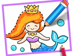 Logħba Toddler Drawing: Mermaid onlajn