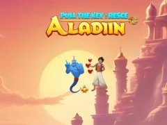 Logħba Pull The Key Rescue Aladin onlajn