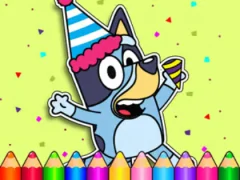 Logħba Coloring Book: Bluey's Birthday onlajn