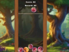 Logħba Match Fruits In Bubbles! onlajn