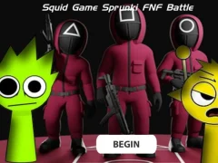Logħba Squid Game Sprunki Fnf Battle onlajn