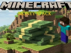 Logħba Minecraft Money Stack onlajn