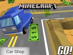 Logħba Minecraft Drift Simulator onlajn
