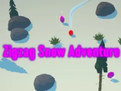 Logħba Zigzag Snow Adventure onlajn