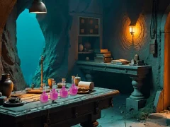 Logħba Underwater Sorceress Escape onlajn