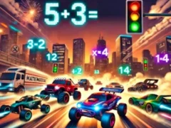 Logħba Mathematics Racing onlajn