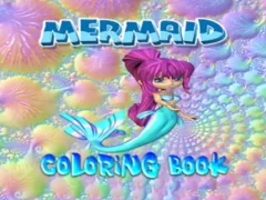 Logħba Mermaid Coloring Book onlajn