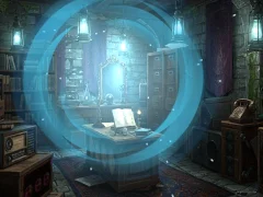 Logħba Whispering witch escape onlajn