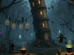 Logħba Arcane Witch1 Escape onlajn
