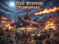 Logħba Gas station survival onlajn