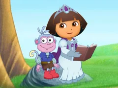 Logħba Dora The explorer Dora's Royal Rescue onlajn