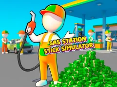Logħba Gas Station - Stick Simulator onlajn