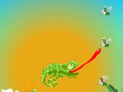 Logħba Chameleon Want Eat onlajn