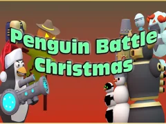 Logħba Penguin Battle Christmas onlajn
