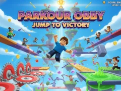 Logħba Parkour Obby Jump to Victory onlajn
