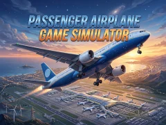 Logħba Passenger Airplane Game Simulator onlajn