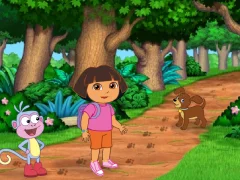Logħba Dora the Explorer Find Those Puppies onlajn