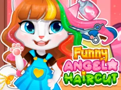 Logħba Funny Angela Haircut onlajn