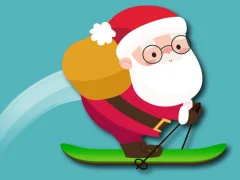 Logħba Avalanche Santa Ski Xmas onlajn