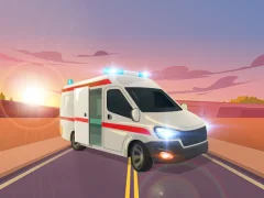 Logħba Ambulance Traffic Drive onlajn